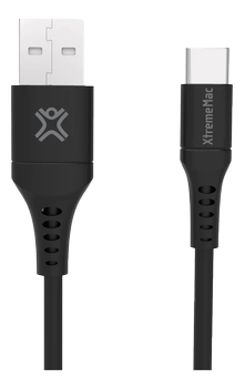 XTREMEMAC FLEXICABLE USB-A TO USB-C - 2M - Black (XWH-UC3-13)