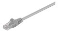 Goobay Patchkabel RJ45 CAT5e grå UTP 2.0 m.