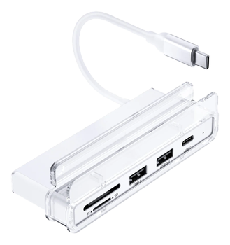 XTREMEMAC HUB USB-C for new iMAC M1 - 6 Ports (HDMI, SD/MSD Cards, 2 * USB-A, US (XWH-UIM-13)