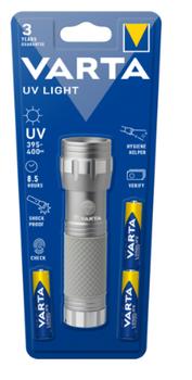 VARTA UV-Taschenlampe mit 3xAAA Batterien 15638101421 (15638 101 421)