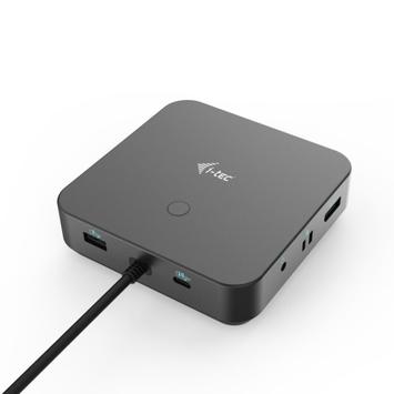 I-TEC dokkingstasjon - USB-C / Thunderbolt 3/USB4 - HDMI, 2 x DP - 1GbE (C31TRIPLE4KDOCKPDPRO)