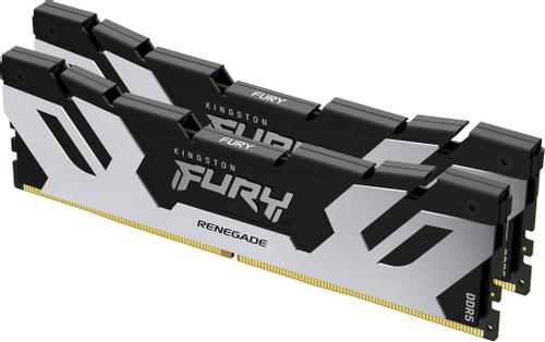 KINGSTON FURY Renegade - DDR5 - kit - 32 GB - DIMM 288-pin - 4800 MHz / PC5-38400 - CL40 - 1.1 V - on-die ECC (KF568C36RSK2-32)