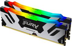 Kingston FURY Renegade RGB - DDR5 - sett - 32 GB: 2 x 16 GB - DIMM 288-pin - 7200 MHz / PC5-57600