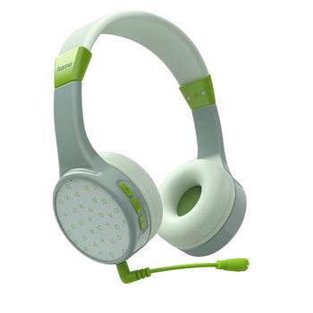 HAMA Headphone Teens Guard On-Ear Wireless 85dB Green (00184112)