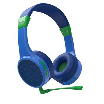 HAMA Headphone Teens Guard On-Ear Wireless 85dB Blue (00184111)