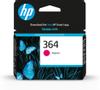 HP 364 original ink cartridge magenta standard capacity 3ml 300 pages 1-pack Blister multi tag with Photosmart ink