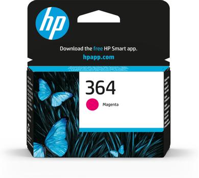 HP 364 - CB319EE - 1 x Magenta - Ink cartridge - For Deskjet 35XX, Photosmart 55XX, 55XX B111, 65XX, 65XX B211, 7510 C311, 7520, eStation C510 (CB319EE#ABB)