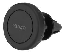 DELTACO magnetic adjustable car holder, air vent, for mobile, black