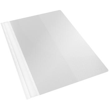 ESSELTE Flat File w/pock A4 White Box of 25 (28345)