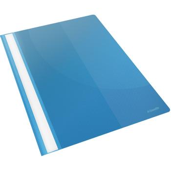 ESSELTE Flat File w/pock A4 Blue Box of 25 (28346)