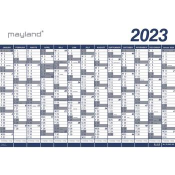Mayland Kæmpekalender plast 23065000 1x13 mdr 2023 (23065000)
