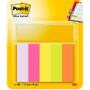 POST-IT Note Paper Index Flags Repositionable 15x50mm 5x100 Tabs Assorted Colours (Pack 500) 7100172770