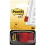 POST-IT Indexfaner 3M rød 25x43 mm 50 stk