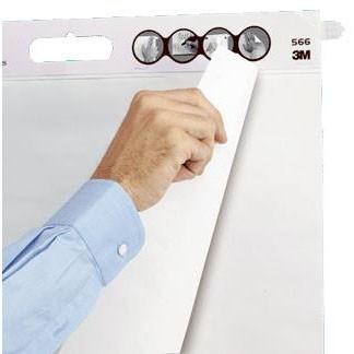 POST-IT Wallpad 566 hvid 60, 9cmx50, 8cm (pk.a 2)2pk i ks (7000047563)