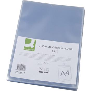 QConnect plastetui 150 mic Ps/25 stk A4 (KF15572)