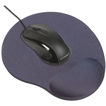 QConnect Q-connect musemåtte med håndledsstøtte sort (KF02213)