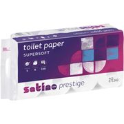 Satino Prestige toiletpapir 3lags hvid 64rl