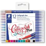 Kalligrafipen Duo 2,0+3,5mm ass (12)