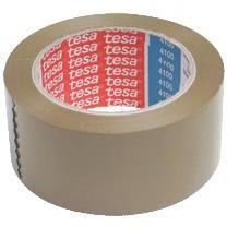 TESA PVC pakkausteippi 50mm/66m ruskea pintakuvioitu (04100-00228-00)