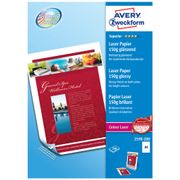 AVERY Farvelaser Fotopapir Premium Glossy Avery A4 150g Pk/200