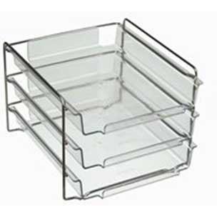 BANTEX Brevbakkesæt Vision SW A4 Klar 3 bakker + 1 stativ (100400406)