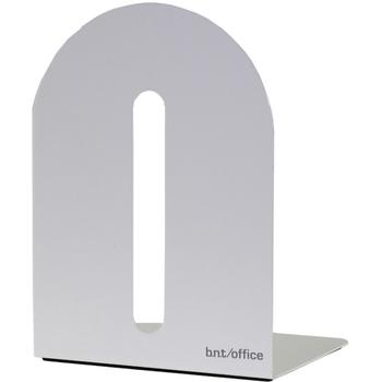 BNT bogstøtte i hvidt metal med en højde på 20 cm (741507)