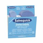 Salvequick Detector 6754 fingerplaster blå 6x30stk