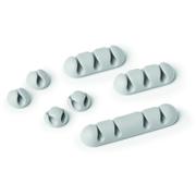 DURABLE Cavoline Clip mix kabelholder grå