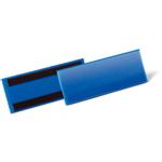 lagerlomme m/magnet 81x223mm blå