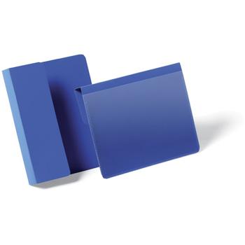 DURABLE hængende lagerlomme A6 tværformat blå (172107)