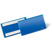 DURABLE lagerlomme m/selvklæb 150x67mm blå