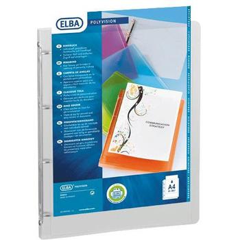 ELBA Ringordner Polyvision A4 transparent 15x20mm Klar (100202277)