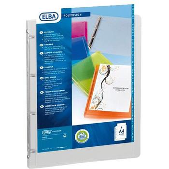 ELBA Ringordner Polyvision A4 transparent 20x30mm Klar (100201432)