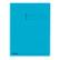 ESSELTE Folder 3-flap Rainbow Card A4 Blue