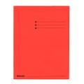 ESSELTE Klaffmappe krt med 3 kl A4 rød