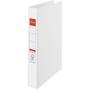 ESSELTE Ringordner Esselte A4 25/42mm Hvid 2 ringe m/etiket