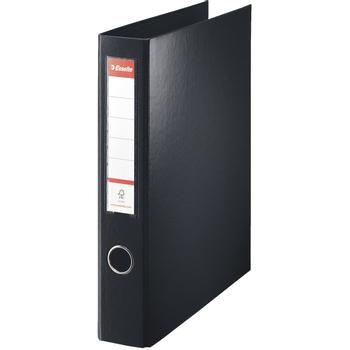 ESSELTE Standard Ring Binder Polypropylene 4 D-Ring A4 40mm Rings Black 82407 (82407)