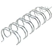 GBC Draadbindruggen WireBind A4 6 mm 55 Vellen Metaal Zilver 100 Stuks