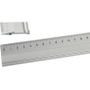 LINEX Aluminium Hobby Ruler 30cm Silver LX E2930M - 100413070