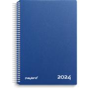 Mayland 2024 24218020 spiralkalender 24x18,5x2,1cm blå