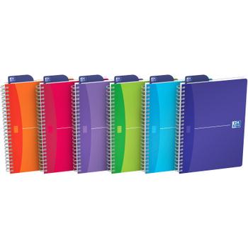 OXFORD My Colours notesbog A5 linjeret assorteret (100104780*5)