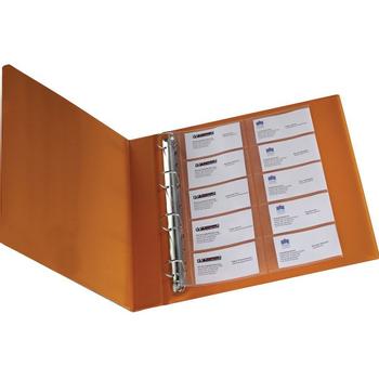 QConnect Visitkortlomme A4 t. 20 visitkort 10 stk (KF00716)