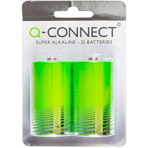 QConnect batterier D Pk/2 stk 1.5v (KF00491)