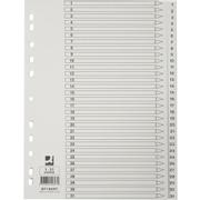 QConnect Register A4 1-31 Karton Hvid