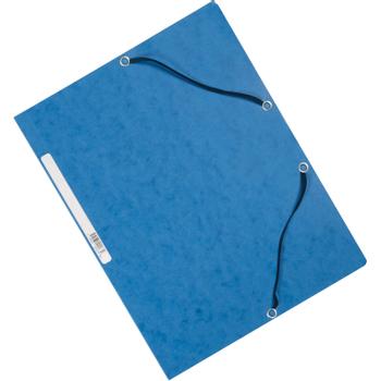 QConnect elastikmappe Blå A4 (KF02167*10)