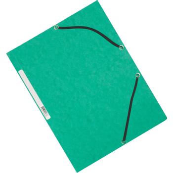 QConnect elastikmappe Grøn A4 (KF02168*10)