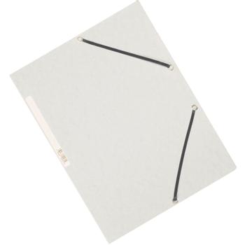 QConnect elastikmappe Hvid A4 (KF02172*10)