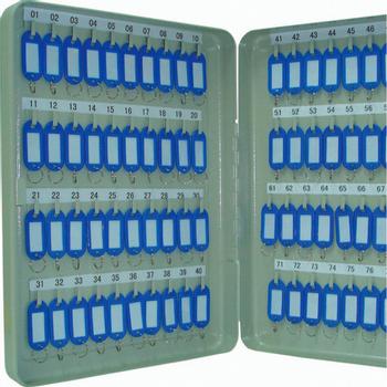 QConnect Nøgleskabe til 80 nøgler lysgrå (KF04274)