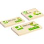 QConnect Notes Gul 76x76mm Genbrug 12 stk