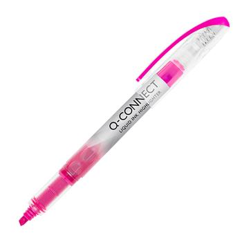 QConnect Tekstmarker Liquid Pink (KF00398*12)